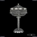 19271L4/25IV Ni Хрустальная настольная лампа Bohemia Ivele Crystal