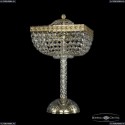 19282L4/25IV G Хрустальная настольная лампа Bohemia Ivele Crystal