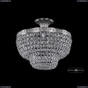 19101/35IV Ni Хрустальная потолочная люстра Bohemia Ivele Crystal