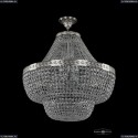 19101/H1/70IV Ni Хрустальная потолочная люстра Bohemia Ivele Crystal