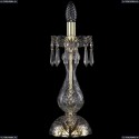 1403L/1-35/G Хрустальная настольная лампа Bohemia Ivele Crystal