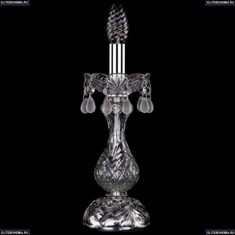 1410L/1-31/Ni/V0300 Хрустальная настольная лампа Bohemia Ivele Crystal
