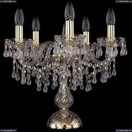 1410L/5/141-39/G/V0300 Хрустальная настольная лампа Bohemia Ivele Crystal
