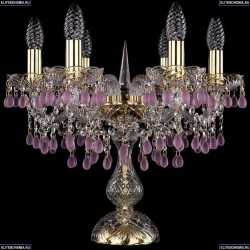 1410L/6/141-39/G/V7010 Хрустальная настольная лампа Bohemia Ivele Crystal