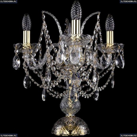 1411L/3/141-39/G Хрустальная настольная лампа Bohemia Ivele Crystal