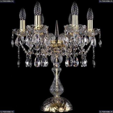 1413L/6/141-47/G Хрустальная настольная лампа Bohemia Ivele Crystal