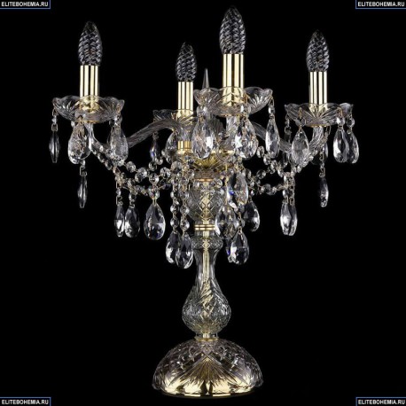 1415L/4/141-47/G Хрустальная настольная лампа Bohemia Ivele Crystal