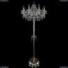 1403T2/8/195-160/G Хрустальный торшер Bohemia Ivele Crystal