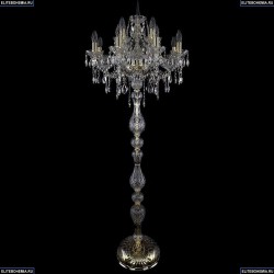 1415T1/8+4/200-165/G Хрустальный торшер Bohemia Ivele Crystal