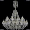 1410/20+10/400/XL-130/G/V0300 Хрустальная подвесная люстра Bohemia Ivele Crystal
