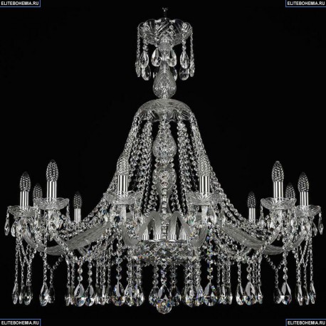 1413/12/360/XL-100/Ni Хрустальная подвесная люстра Bohemia Ivele Crystal