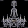 1403/6/240/XL-75/G Хрустальная подвесная люстра Bohemia Ivele Crystal