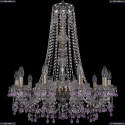 1410/10/240/h-74/Pa/V7010 Хрустальная подвесная люстра Bohemia Ivele Crystal