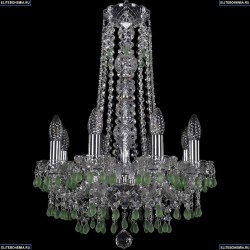 1410/8/141/h-60/Ni/V5001 Хрустальная подвесная люстра Bohemia Ivele Crystal