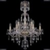 1415/6+3/200/XL-77/G Хрустальная подвесная люстра Bohemia Ivele Crystal