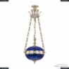 71000P/30 GW Clear-Blue/H-1K Y8 FA4M Подвес из латуни Bohemia Ivele Crystal