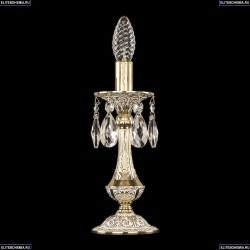 71100L/1-26 GW Настольная лампа под бронзу из латуни Bohemia Ivele Crystal