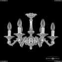 71102/6/125 Ni Подвесная люстра под бронзу из латуни Bohemia Ivele Crystal