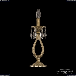 71300L/1-33 G Настольная лампа под бронзу из латуни Bohemia Ivele Crystal