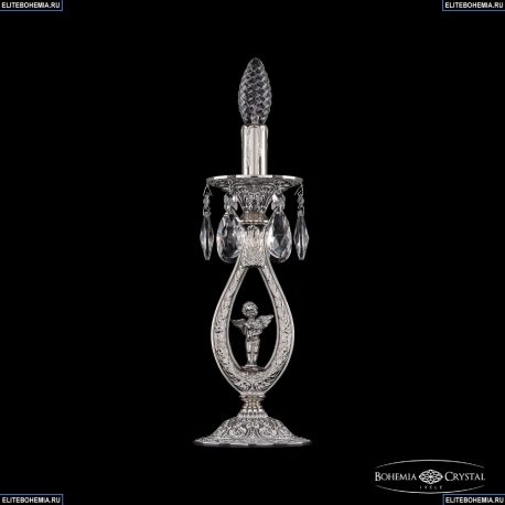 71400L/1-33 NW FA10S Настольная лампа под бронзу из латуни Bohemia Ivele Crystal