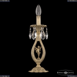 72400L/1-33 FP FA5S Настольная лампа под бронзу из латуни Bohemia Ivele Crystal