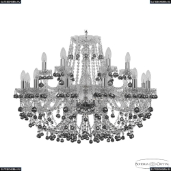 1409/12+6/300 Ni K731 Люстра Bohemia Ivele Crystal