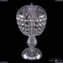 14771L1/22 Ni Настольная лампа Bohemia Ivele Crystal