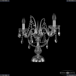 1411L/2/141-39 Ni Настольная лампа Bohemia Ivele Crystal, 1411