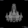 1403/6+3/195/h-60 Ni Подвесная люстра Bohemia Ivele Crystal, 1403