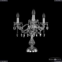 1413L/3/141-39 Ni Настольная лампа хрустальная Bohemia Ivele Crystal