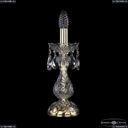 1415L/1-31 G Настольная лампа хрустальная Bohemia Ivele Crystal