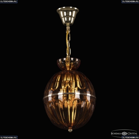 5480/22 G Amber/M-1H Подвесной хрустальный светильник Bohemia Ivele Crystal
