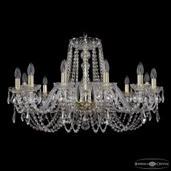 1402/12/300 G Leafs Люстра хрустальная Bohemia Ivele Crystal, 1402