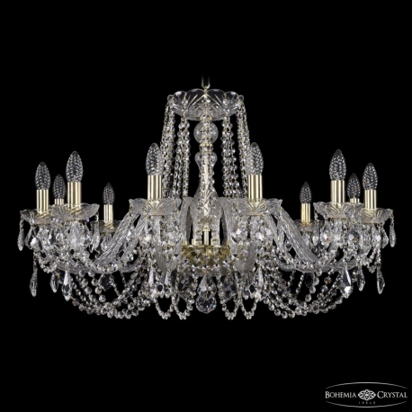 1402/12/300 G Leafs Люстра хрустальная Bohemia Ivele Crystal, 1402