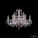 1402/6+3/195 G Leafs Люстра хрустальная Bohemia Ivele Crystal, 1402