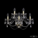 1402B/3+2/195/XL G Бра хрустальные Bohemia Ivele Crystal, 1402