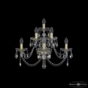 1402B/3+2+1/240/XL G Бра хрустальные Bohemia Ivele Crystal, 1402