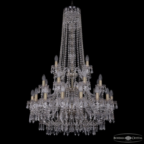 1403/16+8+4/300/h-130/3d Pa Люстра хрустальная Bohemia Ivele Crystal, 1403