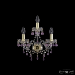 1410B/2+1/141 G V7010 Бра хрустальные Bohemia Ivele Crystal, 1410