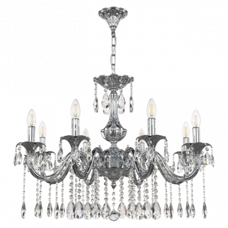 AL79101/8/250 A Ni Люстра с хрустальными подвесками Bohemia Ivele Crystal, Al7901