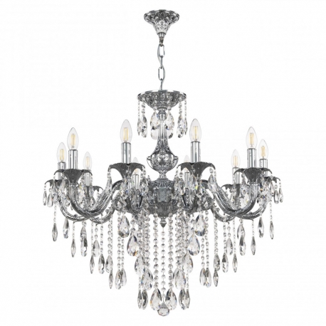 AL79101/10/250 B Ni Люстра с хрустальными подвесками Bohemia Ivele Crystal, Al7901