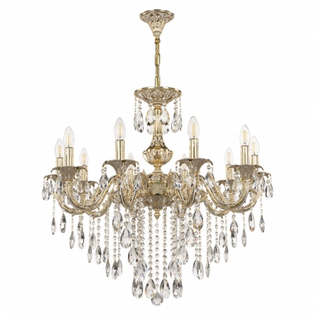 AL79101/10/250 B GW Люстра с хрустальными подвесками Bohemia Ivele Crystal, Al7901