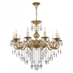 AL79101/10/250 B G Люстра с хрустальными подвесками Bohemia Ivele Crystal, Al7901
