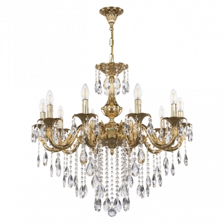 AL79101/10/250 B G Люстра с хрустальными подвесками Bohemia Ivele Crystal, Al7901