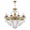 AL79101/10/250 B G Люстра с хрустальными подвесками Bohemia Ivele Crystal, Al7901
