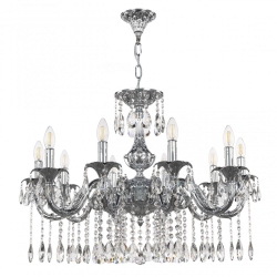 AL79101/10/250 A Ni Люстра с хрустальными подвесками Bohemia Ivele Crystal, Al7901