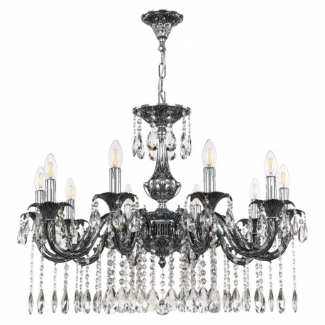 AL79101/10/250 A NB Люстра с хрустальными подвесками Bohemia Ivele Crystal, Al7901
