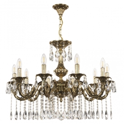 AL79101/10/250 A GB Люстра с хрустальными подвесками Bohemia Ivele Crystal, Al7901