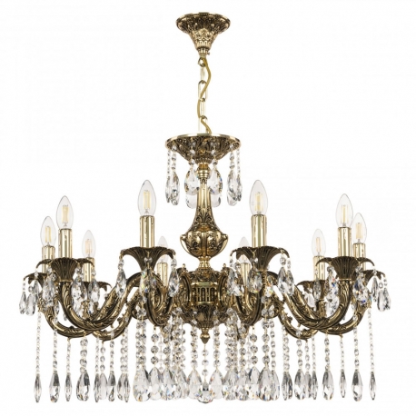 AL79101/10/250 A GB Люстра с хрустальными подвесками Bohemia Ivele Crystal, Al7901