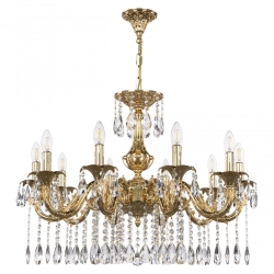 AL79101/10/250 A G Люстра с хрустальными подвесками Bohemia Ivele Crystal, Al7901